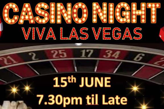 Casino Night in Las Vegas -please book your tickets