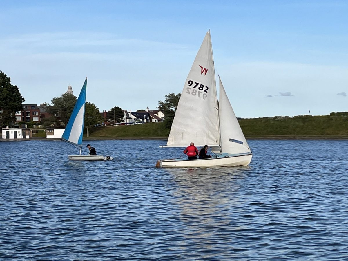 Sail Training at Fairhaven Lake