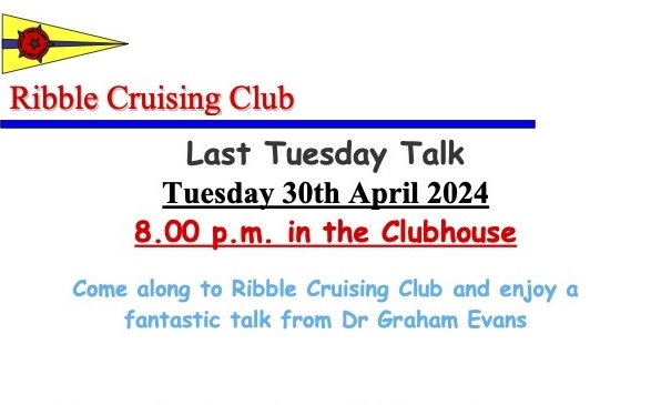 April Last Tuesday Talk – Wreck! – The story of wrecks around the Fylde by Dr Graham Evans