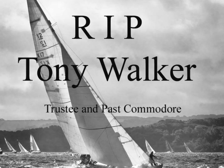 With great sadness, the club announces the passing of Tony Walker