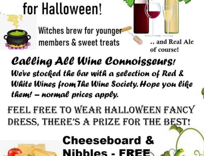 Wine and Cheese for Halloween