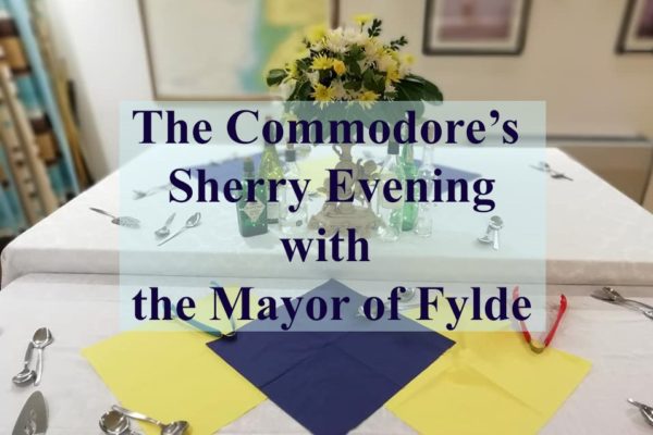 Commodore’s Sherry Evening with the Mayor of Fylde